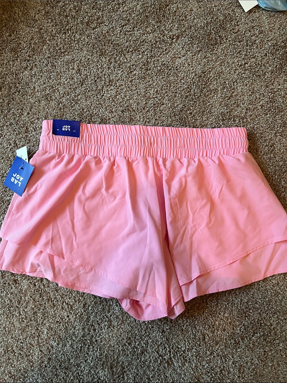 JoyLab Pink Layered Ruffle Skort - Picture 3 of 3